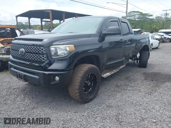 2019 Toyota Tundra SR with VIN 5TFUY5F10KX789414, listed as a IAAI auction lot 41841893 with 36,727 mi miles and . Bid and sale history available at DreamBid. Image 2.