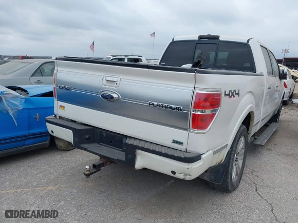 2010 Ford F-150 XL with VIN 1FTFW1EV5AFA79778, listed as a IAAI auction lot 41479278 with 151,031 mi miles. Bid and sale history available at carsss.com. Image 4.