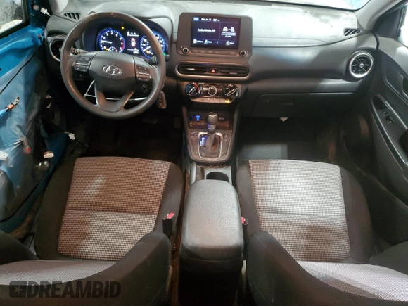 2022 Hyundai Kona SE with VIN KM8K2CAB5NU809378, listed as a Copart auction lot 89304505 with 85,376 mi miles and Salvage Title. Bid and sale history available at carsss.com. Image 8.