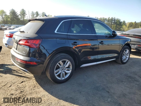 2020 Audi Q5 Premium with VIN WA1ANAFY6L2021138, listed as a Copart auction lot 54782375 with 131,899 mi miles and Salvage title. Bid and sale history available at DreamBid. Image 3.