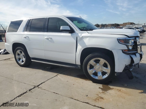 2016 Chevrolet Tahoe Commercial with VIN 1GNLCDEC9GR252678, listed as a Copart auction lot 87942765 with 163,560 mi miles and Salvage Title. Bid and sale history available at carsss.com. Image 4.