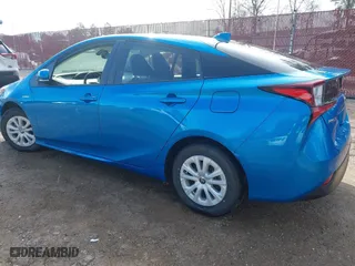 2022 Toyota Prius L Eco with VIN JTDKAMFU2N3187755, listed as a IAAI auction lot 41717916 with 51,015 mi miles. Bid and sale history available at carsss.com. Image 3.