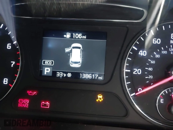 2019 Kia Sorento LX with VIN 5XYPGDA30KG469564, listed as a IAAI auction lot 41003834 with 138,617 mi miles. Bid and sale history available at carsss.com. Image 15.
