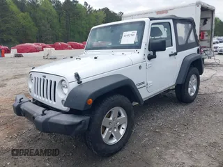 2015 Jeep Wrangler Sport with VIN 1C4AJWAG5FL757161, listed as a IAAI auction lot 41932705 with 172,519 mi miles and . Bid and sale history available at DreamBid. Image 18.