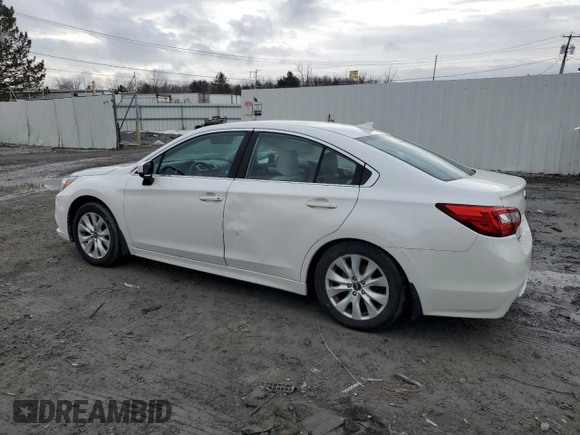 2017 Subaru Legacy Premium with VIN 4S3BNAC65H3010419, listed as a Copart auction lot 47360155 with 124,349 mi miles and Salvage Title. Bid and sale history available at carsss.com. Image 2.