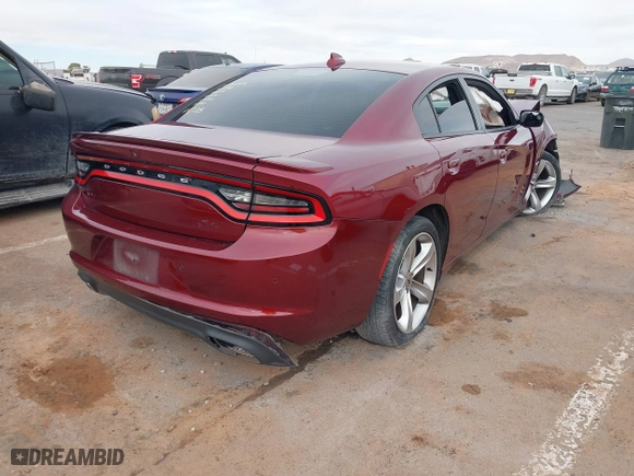 2018 Dodge Charger R/T with VIN 2C3CDXCT2JH313262, listed as a IAAI auction lot 41631641 with 57,238 mi miles. Bid and sale history available at carsss.com. Image 4.