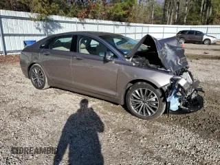 2018 Lincoln MKZ Hybrid Select with VIN 3LN6L5LU8JR608987, listed as a Copart auction lot 37431353 with Not provided miles and Salvage title. Bid and sale history available at DreamBid. Image 4.