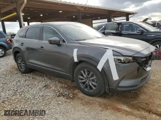 2022 Mazda CX-9 Touring with VIN JM3TCBCYXN0613680, listed as a Copart auction lot 49831565 with 121,891 mi miles and Salvage Title. Bid and sale history available at carsss.com. Image 4.