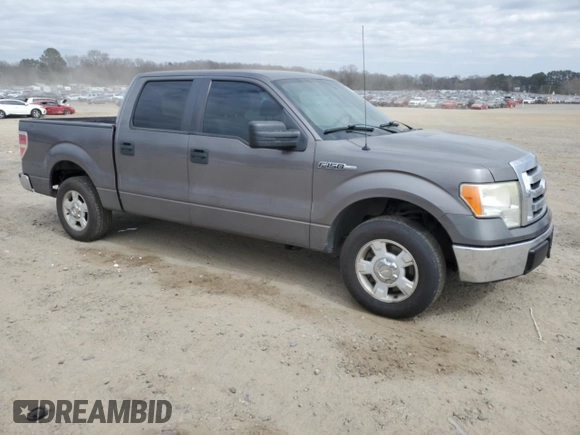 2010 Ford F-150 XL with VIN 1FTEW1C89AFA68212, listed as a Copart auction lot 47641185 with 313,339 mi miles and Clean Title. Bid and sale history available at carsss.com. Image 4.