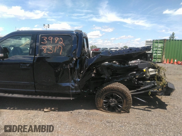 2022 Ford F-250 XL with VIN 1FT7W2BNXNEF72205, listed as a IAAI auction lot 39828317 with 20,213 mi miles and . Bid and sale history available at DreamBid. Image 21.