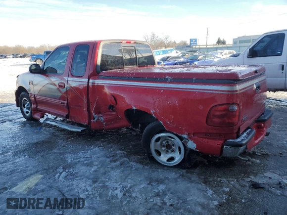 2002 Ford F-150 XL with VIN 2FTRX07W52CA52460, listed as a Copart auction lot 41694215 with 0 mi miles and Salvage Title. Bid and sale history available at carsss.com. Image 2.