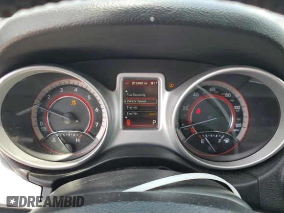 2017 Dodge Journey GT z VIN 3C4PDDEG3HT594078, wystawiony jako Copart lot #62853955 z przebiegiem 213 862 mil mil oraz Szkoda całkowita • Salvage title. Historia ofert i sprzedaży dostępna na DreamBid. Obrazek 9.