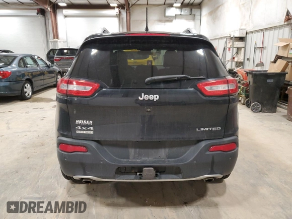 2014 Jeep Cherokee Limited with VIN 1C4PJMDS6EW309362, listed as a Copart auction lot 51462875 with 117,942 mi miles and Clean Title. Bid and sale history available at DreamBid. Image 6.