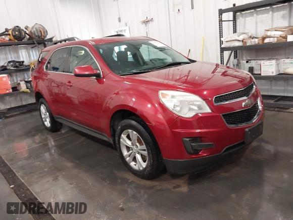 2015 Chevrolet Equinox LT with VIN 2GNALBEK8F6124817, listed as a IAAI auction lot 41892734 with 189,829 mi miles. Bid and sale history available at carsss.com. Image 1.