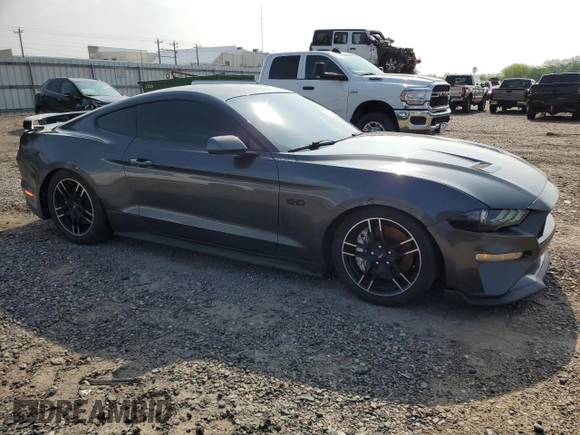 2018 Ford Mustang GT with VIN 1FA6P8CF2J5143689, listed as a Copart auction lot 51281165 with 95,816 mi miles and Salvage title. Bid and sale history available at DreamBid. Image 4.