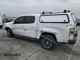2018 Chevrolet Colorado 4WD ZR2 with VIN 1GCPTEE1XJ1105919, listed as a Copart auction lot 43081875 with 122,345 mi miles and Salvage Title. Bid and sale history available at carsss.com. Image 2.