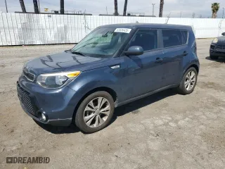 2016 Kia Soul + with VIN KNDJP3A50G7331660, listed as a Copart auction lot 52636435 with 102,358 mi miles and Salvage Title. Bid and sale history available at carsss.com. Image 1.