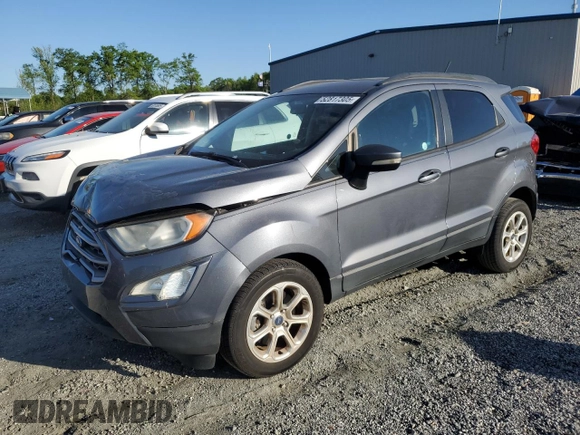 2018 Ford EcoSport SE with VIN MAJ3P1TE4JC220429, listed as a Copart auction lot 52817305 with 64,692 mi miles and Salvage title. Bid and sale history available at DreamBid. Image 1.
