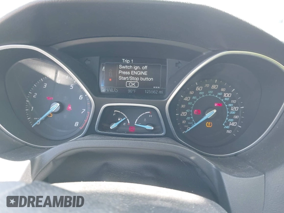 2012 Ford Focus Titanium with VIN 1FAHP3N28CL149792, listed as a IAAI auction lot 42133034 with 125,562 mi miles and . Bid and sale history available at carsss.com. Image 7.