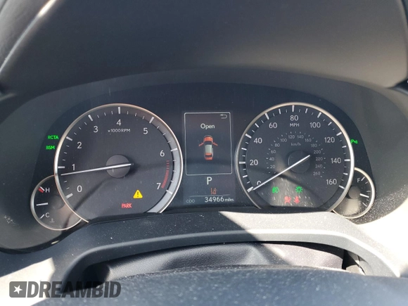 2019 Lexus RX with VIN 2T2BZMCA5KC210642, listed as a Copart auction lot 52940634 with 34,966 mi miles and Salvage Title. Bid and sale history available at carsss.com. Image 9.
