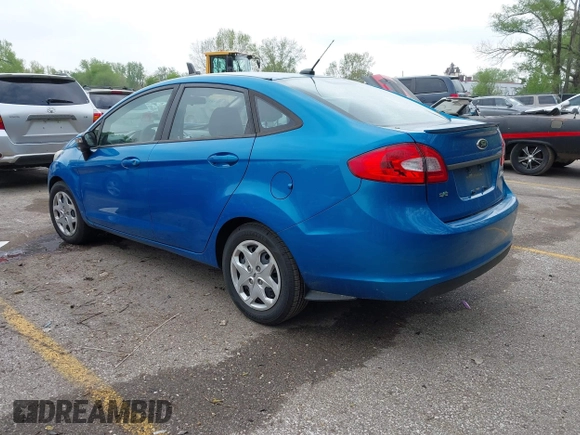 2013 Ford Fiesta SE with VIN 3FADP4BJ5DM177081, listed as a IAAI auction lot 42082170 with 109,036 mi miles. Bid and sale history available at carsss.com. Image 3.