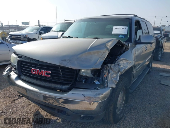 2002 GMC Yukon XL SLT with VIN 3GKEC16Z82G293853, listed as a IAAI auction lot 41801884 with 96,490 mi miles. Bid and sale history available at carsss.com. Image 17.