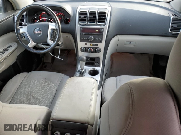 2008 GMC Acadia SLE1 with VIN 1GKEV13768J305714, listed as a Copart auction lot 43161405 with 75,704 mi miles and Salvage Title. Bid and sale history available at carsss.com. Image 8.