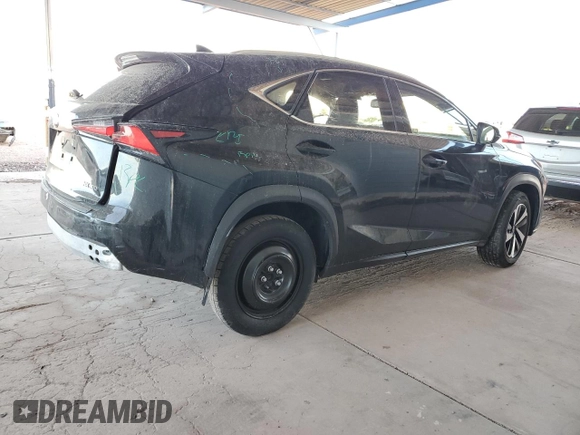 2020 Lexus NX 300 with VIN JTJGARBZ0L5008616, listed as a Copart auction lot 53568655 with 59,370 mi miles and Salvage title. Bid and sale history available at DreamBid. Image 3.