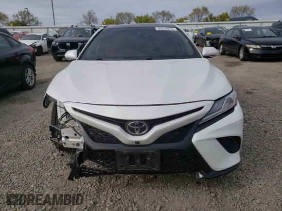 2020 Toyota Camry XSE with VIN 4T1K61AK7LU346603, listed as a Copart auction lot 50256215 with 95,797 mi miles and Salvage Title. Bid and sale history available at DreamBid. Image 5.