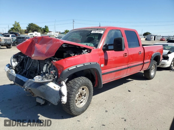 2001 GMC Sierra 1500HD SLE z VIN 1GTGK13U41F146333, wystawiony jako Copart lot #72971344 z przebiegiem Nie podano mil oraz Szkody całkowita. Historia ofert i sprzedaży dostępna na DreamBid. Obrazek 1.