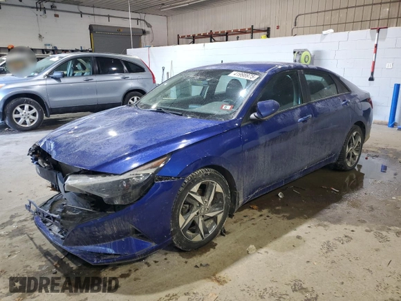 2023 Hyundai Elantra SEL with VIN 5NPLS4AG5PH086316, listed as a Copart auction lot 41998975 with 61,637 mi miles and Salvage Title. Bid and sale history available at DreamBid. Image 1.