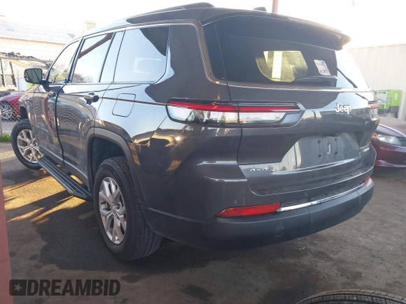 2024 Jeep Grand Cherokee Limited with VIN 1C4RJKBG3R8939135, listed as a IAAI auction lot 41283320 with 15,997 mi miles and . Bid and sale history available at DreamBid. Image 3.