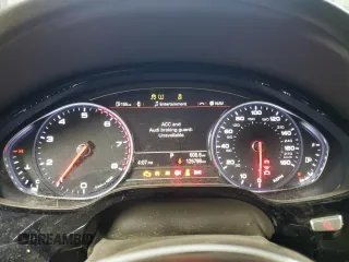 2015 Audi A8 L 4.0T with VIN WAU32AFD0FN032818, listed as a Copart auction lot 43286465 with 125,798 mi miles and Salvage Title. Bid and sale history available at carsss.com. Image 9.