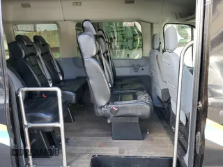 2017 Ford Transit Passenger XL with VIN 1FBZX2CM8HKB38970, listed as a Copart auction lot 55408154 with 56,597 mi miles and Salvage Title. Bid and sale history available at carsss.com. Image 11.