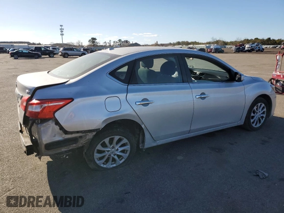 2019 Nissan Sentra SV with VIN 3N1AB7AP7KY447956, listed as a Copart auction lot 43053565 with 128,135 mi miles and Non Repairable. Bid and sale history available at DreamBid. Image 3.
