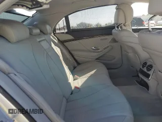 2015 Mercedes-Benz S-Class S 550 with VIN WDDUG8CB2FA097204, listed as a Copart auction lot 79836164 with 53,185 mi miles and Salvage Title. Bid and sale history available at carsss.com. Image 10.
