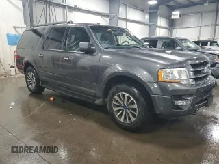 2017 Ford Expedition EL XLT with VIN 1FMJK1JT5HEA37570, listed as a Copart auction lot 49722255 with 181,017 mi miles and Salvage Title. Bid and sale history available at carsss.com. Image 4.
