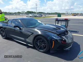 2019 Chevrolet Corvette 1LT with VIN 1G1YB2D78K5105612, listed as a IAAI auction lot 42523425 with 27,378 mi miles and . Bid and sale history available at DreamBid. Image 1.