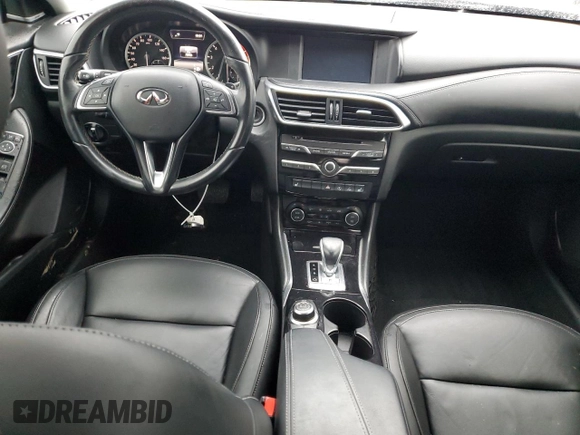 2017 Infiniti QX30 Luxury with VIN SJKCH5CR5HA021457, listed as a Copart auction lot 45233234 with 78,996 mi miles and Salvage Title. Bid and sale history available at carsss.com. Image 8.