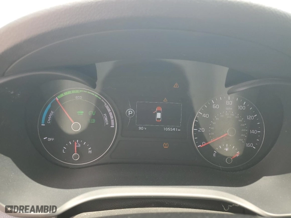 2017 Kia Optima Hybrid EX with VIN KNAGU4LE4H5010124, listed as a Copart auction lot 58970664 with 105,541 mi miles and Salvage Title. Bid and sale history available at carsss.com. Image 9.