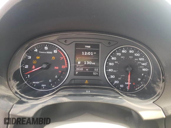 2016 Audi A3 1.8T Premium with VIN WAU67LFF7G1023537, listed as a Copart auction lot 77548984 with 39,169 mi miles and Salvage Title. Bid and sale history available at carsss.com. Image 9.