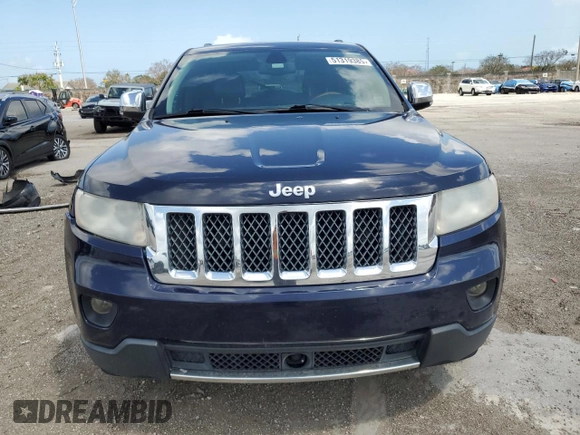 2013 Jeep Grand Cherokee Overland with VIN 1C4RJECT0DC533848, listed as a Copart auction lot 51319385 with 181,436 mi miles and Salvage Title. Bid and sale history available at carsss.com. Image 5.