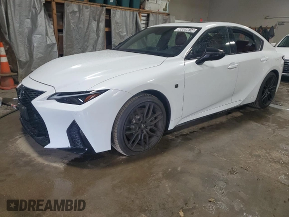 2024 Lexus IS with VIN JTHAP1D28R5005690, listed as a Copart auction lot 66609614 with 632 mi miles and Clean Title. Bid and sale history available at carsss.com. Image 1.