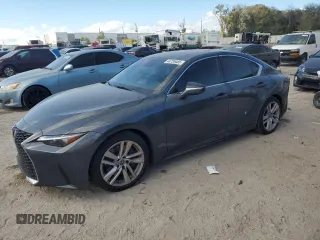 2024 Lexus IS with VIN JTHCA1D21R5130072, listed as a Copart auction lot 50662065 with 10,362 mi miles and Salvage Title. Bid and sale history available at carsss.com. Image 1.