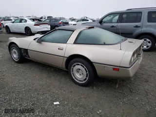 1986 Chevrolet Corvette with VIN 1G1YY0781G5123609, listed as a Copart auction lot 85760964 with 0 mi miles and Clean Title. Bid and sale history available at carsss.com. Image 2.