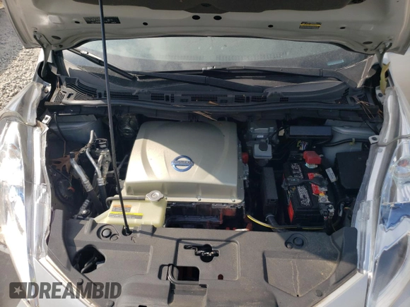 2015 Nissan LEAF SV with VIN 1N4AZ0CP3FC320333, listed as a Copart auction lot 62430113 with 54,127 mi miles. Bid and sale history available at carsss.com. Image 11.