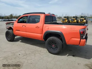 2023 Toyota Tacoma 4WD SR with VIN 3TYCZ5AN8PT162433, listed as a Copart auction lot 52911055 with 7,321 mi miles and Salvage Title. Bid and sale history available at carsss.com. Image 2.