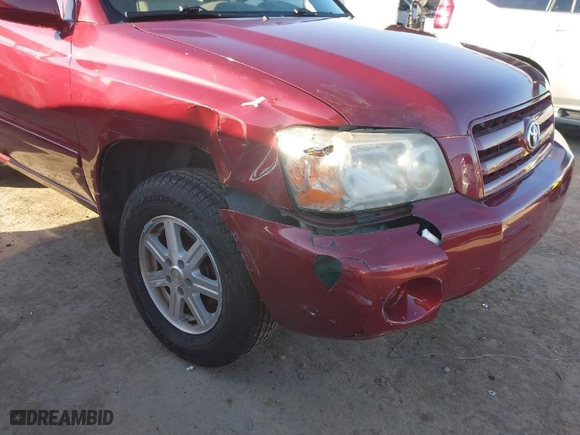 2006 Toyota Highlander w/3rd Row with VIN JTEDP21A360100520, listed as a IAAI auction lot 41436115 with 148,768 mi miles. Bid and sale history available at carsss.com. Image 6.
