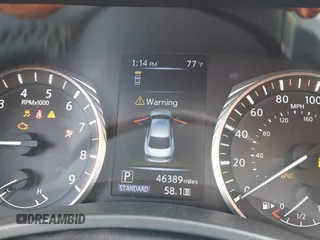 2020 Infiniti Q50 Luxe with VIN JN1EV7AP0LM203773, listed as a IAAI auction lot 42028051 with 46,389 mi miles and . Bid and sale history available at DreamBid. Image 7.