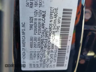 2018 Acura RDX Technology with VIN 5J8TB3H52JL015187, listed as a Copart auction lot 79561114 with 43,579 mi miles and Salvage Title. Bid and sale history available at DreamBid. Image 12.